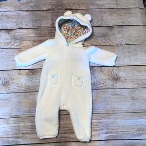 #19 Carters fleece snow suit